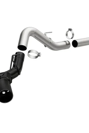 Magnaflow MagnaFlow CatBack 2018 Ford F-150 V6-3.0L Dual Exit Black Stainless Exhaust - MF Series Fresh Stock