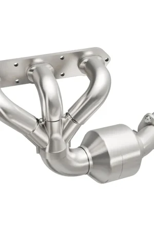 Exclusive Offer Magnaflow MagnaFlow Conv 06-08 Porsche Cayman DF SS OEM Grade Passenger Side Catalytic Converter w/Header