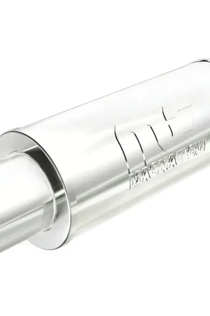 Discount Magnaflow MagnaFlow Muffler W/Tip Mag SS 14X6X6 2.25/4.