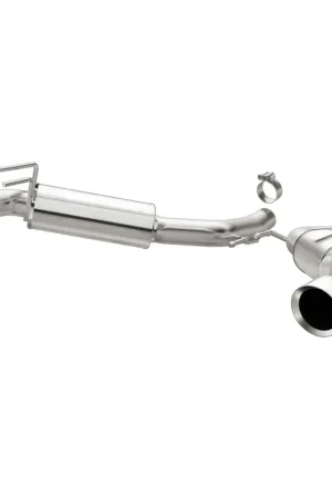 Buy Direct Magnaflow MagnaFlow Street Series Axle Back 14-15 Chevy Camaro 6.2L V8 SS Polished Dual Split Rear Exit