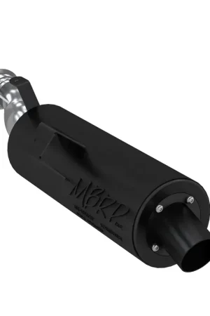 Crafted MBRP MBRP 08-09 Polaris Sportsman 800 Slip-On Combination Exhaust w/Sport Muffler