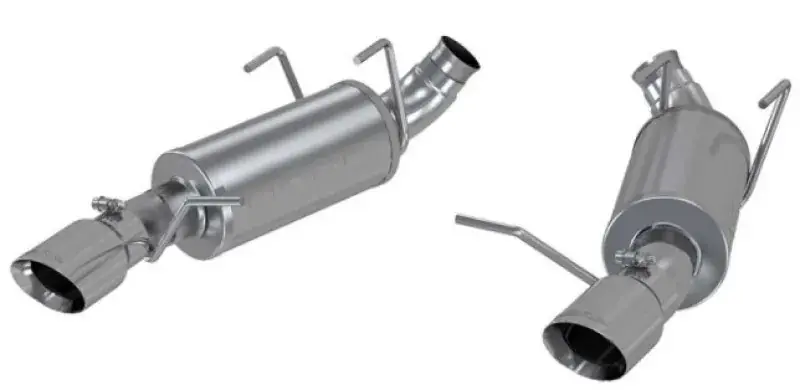 Handmade MBRP MBRP 11-14 Ford Mustang V6 3in. Dual Muffler Axle Back Split Rear Exhaust System AL