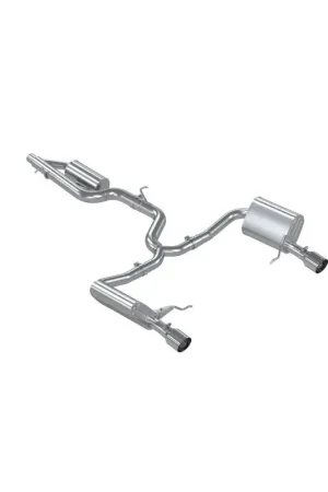 Fresh Stock MBRP MBRP 17-19 VW Golf Sportwagen/Alltrack 1.8T T304SS 3in Cat-Back 2.5in Dual Split Rear w/ SS Tips