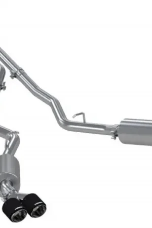 MBRP MBRP 20-21 Ford Explorer ST 3.0L Ecoboost SS 2.5in Dual Rear Exit w/ Carbon Fiber Quad Tips - T304 Today Only