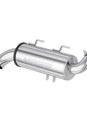 Grab Now MBRP MBRP 2011+ Polaris Sportsman Touring 850 T304 Stainless Single Slip-On Performance Series