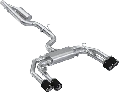 Factory Price MBRP MBRP 22-24 Audi S3 2.0L Armor Pro T304 SS 3in Cat-Back Quad Split Rear Exhaust - Valve Delete