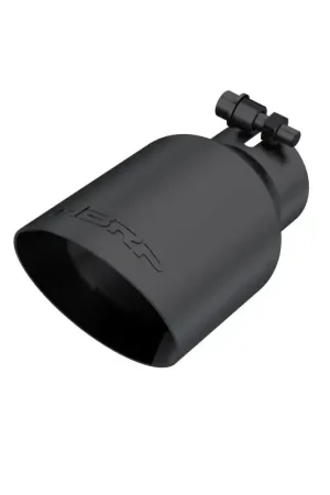 Latest MBRP MBRP Universal 4in OD Dual Wall Angled 2.5in Inlet 8in Lgth Exhaust Tip - Black