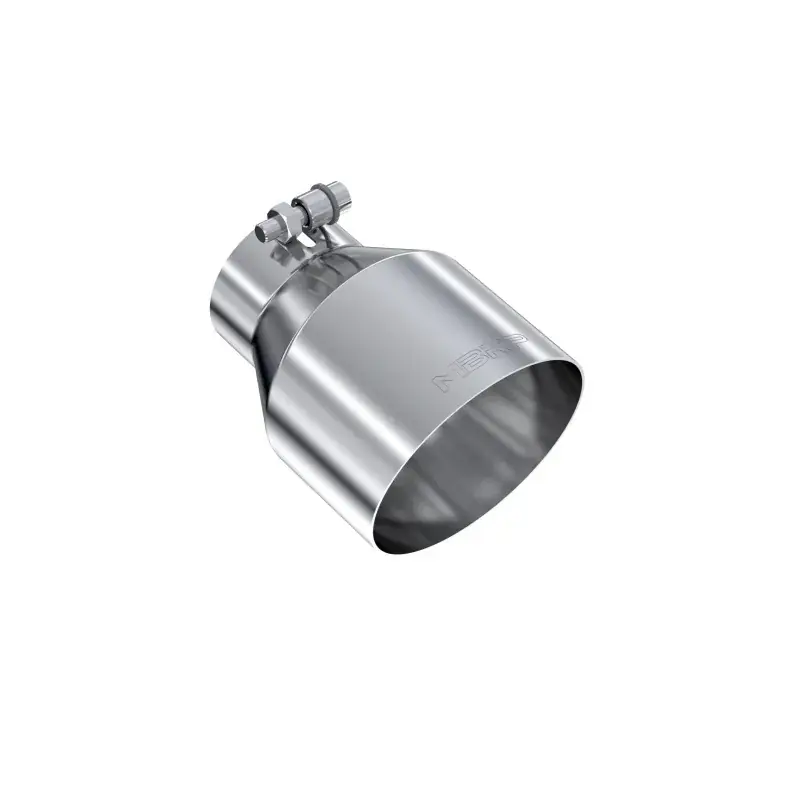 MBRP MBRP Universal T304 Stainless Steel Tip, 3in ID / 5in OD Out / 6.5in Length / Angle CutSingle Wall Affordable