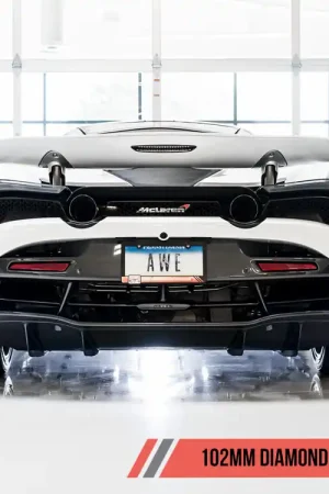Seasonal Sale AWE Tuning McLaren 720S Performance Exhaust - OEM Tips