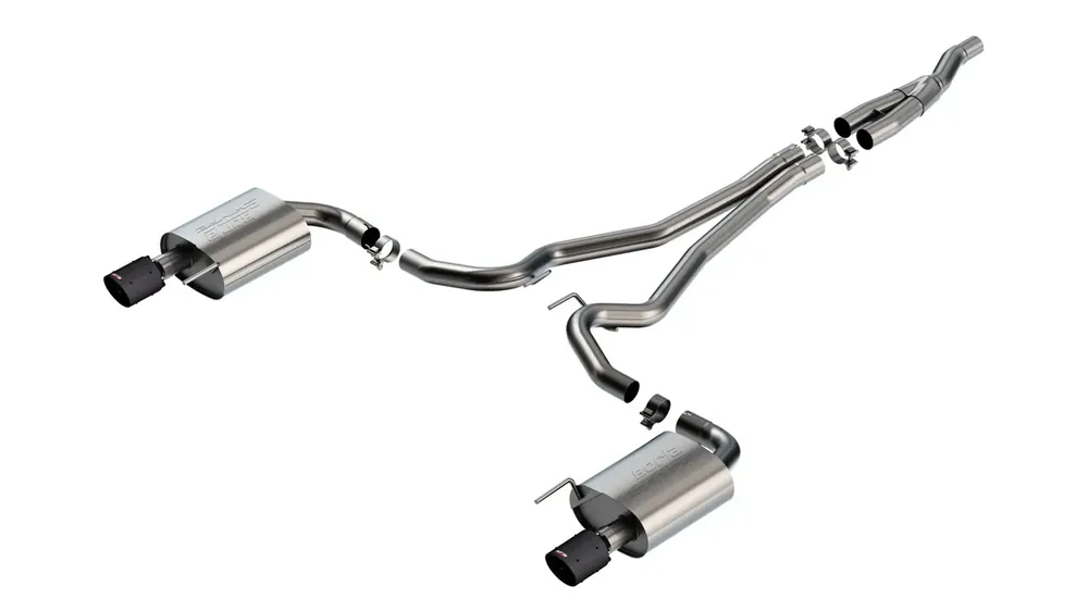 Borla Exhaust MUSTANG ECOBOOST 2024 2.3L 4 CYL AT RWD 2DR 2.50 S-TYPE CFBA Catback Exhaust Direct From Manufacturer