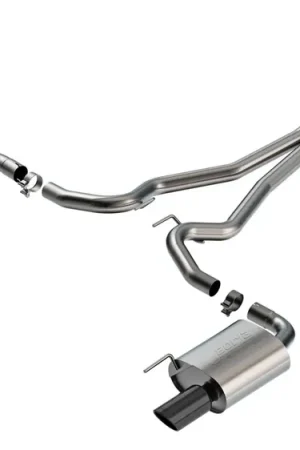 Markdown Borla Exhaust MUSTANG ECOBOOST 2024 2.3L 4 CYL AT RWD 2DR 2.50 S-TYPE S Black Chrome Catback Exhaust