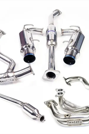 Buy Direct Invidia N1 Engine Back Exhaust w/Equal Headers (BRZ 12-21/86 12-24) - 6MT