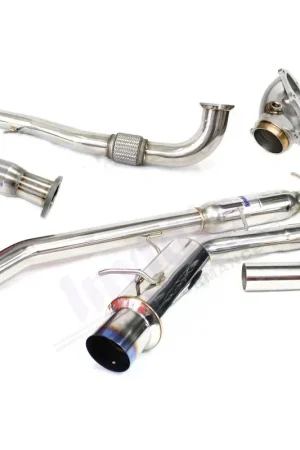 Invidia N1 Turbo Back Exhaust w/Metal Matrix Cat (Evo 4-6 CP9A) Limited Edition