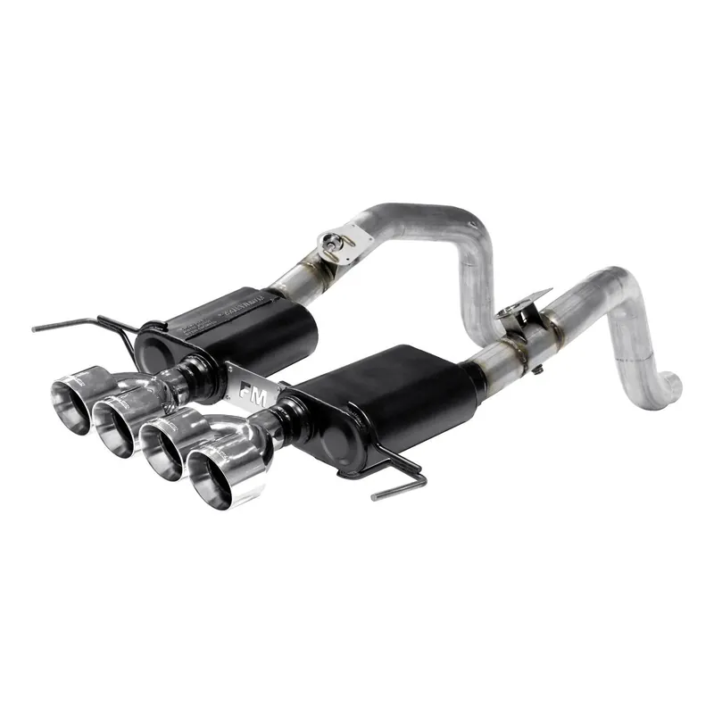 Flowmaster Outlaw Axle-back Exhaust System 2014-2019 Corvette C7 Stingray Coupes/Convertibles with 6.2L engine. - Aggressive to moderate sound Last Chance