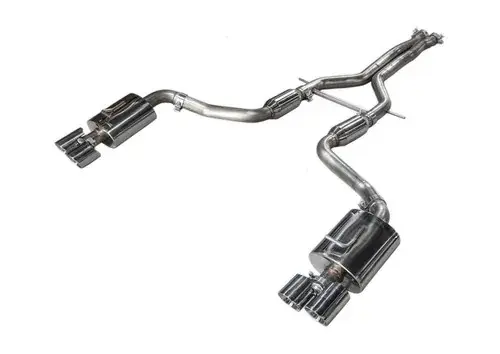AWE Tuning Panamera 2/4 Track Edition Exhaust (2011-2013) - w/Chrome Silver Tips In Demand
