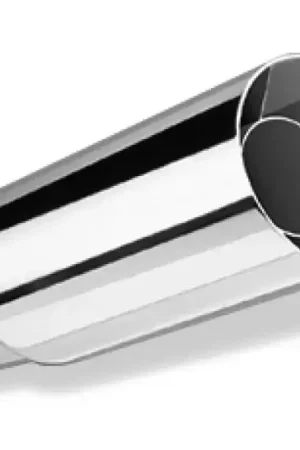 Same Day Shipping Borla Exhaust Polished Tip Single Round Intercooled - Inlet 2 1/4in. Outlet 2 1/2in