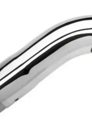 Borla Exhaust Polished Tip Single Round Turndown/Turnout - Inlet 2 1/4in. Outlet 2 1/4in Direct From Manufacturer