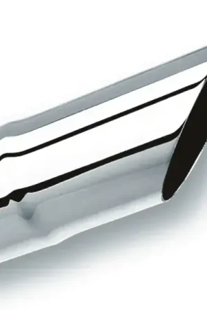 Save Now Borla Exhaust Polished TipSingle Round Angle-Cut - Inlet 2 1/4in. Outlet 2 1/4in