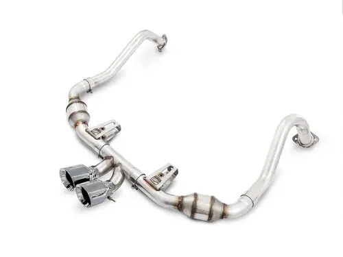 Buy Today AWE Tuning Porsche 718 Boxster / Cayman Touring Edition Exhaust - Chrome Silver Tips