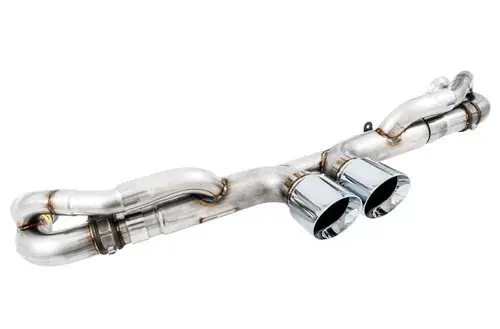 AWE Tuning Porsche 991 GT3 / RS SwitchPath Exhaust - Chrome Silver Tips Original