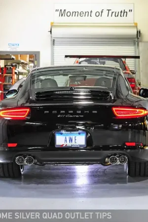 Free Returns AWE Tuning Porsche 991 SwitchPath Exhaust for PSE Cars (no tips)