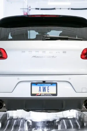 AWE Tuning Porsche Macan Track Edition Exhaust System - Chrome Silver 102mm Tips Seasonal Sale