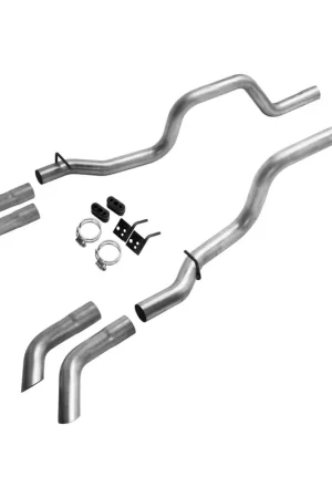 Top Rated Flowmaster Pre-bent Tailpipes Fits 1959-1964 Chevrolet Impala, Biscayne & Bel Air with V8 engine.