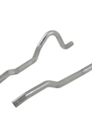 Hot Picks Flowmaster Pre-Bent Tailpipes Fits 1963-1974 MOPAR A-Body 2.5-Inch Mandrel Bent Aluminized Steel Tailpipes