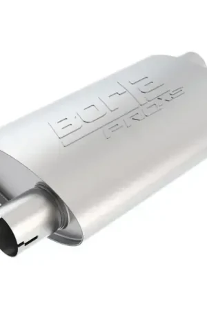 Deal Borla Exhaust Pro-XS Oval 2.25in Inlet / Outlet Offset Notched Muffler