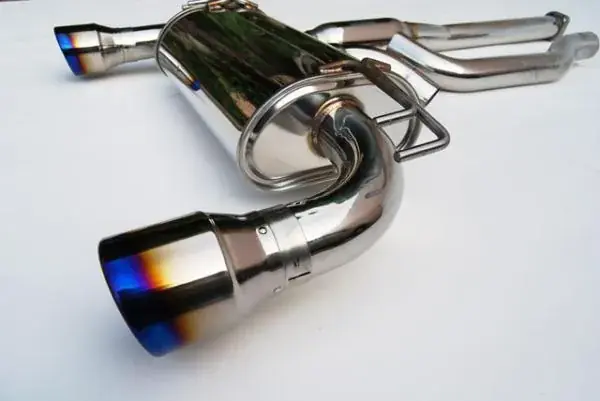 Warranty Included Invidia Q300 Cat Back Exhaust with Polished Rolled Tips (Evo X 08-16)