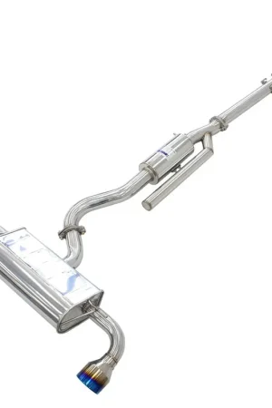 While Supplies Last Invidia Q300 O2 Back Exhaust w/Catless Front Pipe, Ti Tips (GR Yaris 20-21+)