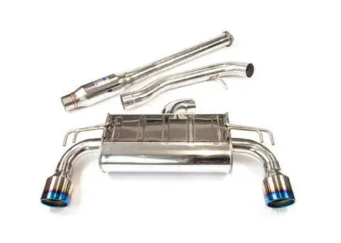 Invidia Q300 O2 Back Exhaust w/Ti Straight Cut Tips (Evo X CZ4A) Buy Online