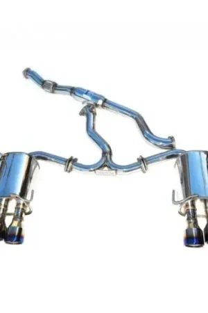 Instant Buy Invidia Q300 Turbo Back Exhaust w/Ti Rolled Tips (WRX VA 15-21) Manual
