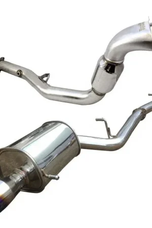Best Price Invidia Q300 Turbo Back Exhaust w/Ti Tip (WRX/STI GD 01-07)