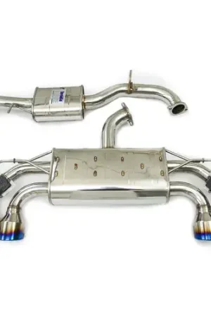 Invidia Q300 Valved Catback Exhaust w/Round Ti Rolled Tips (Golf R Mk7.5 17-18) Low Price