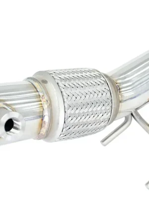 Certified Invidia Q300 Valved Turbo Back Exhaust with Oval Ti Rolled Tips (Golf R 13-17)