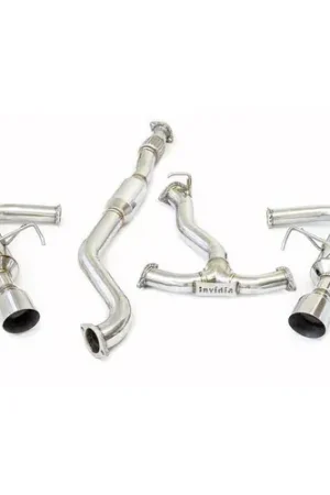 Direct From Manufacturer Invidia R400 Cat Back Exhaust w/SS Tips (WRX Sedan 08-10/Forester XT SH, SJ 08-18)