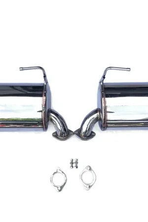 AVO Rear Muffler Kit with 4" Straight Exhaust Tips (Liberty 3.6R 16+) Today Only