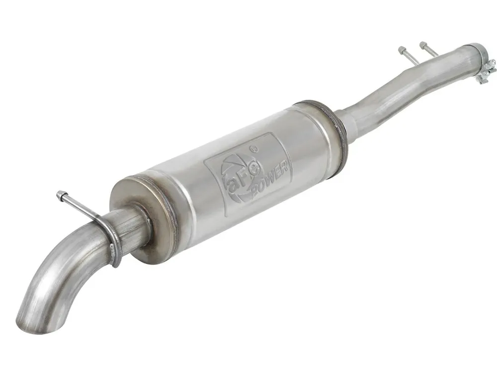 aFe Rock Basher 2.5" to 3" 409 Stainless Steel Cat-Back Exhaust System (Wrangler JK Unlimited 07-18) Bulk Order