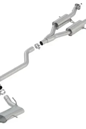 Borla Exhaust S-Type 2.5in Cat-Back Exhaust w/Polished Tip (Grand Cherokee 14-21) Last Chance