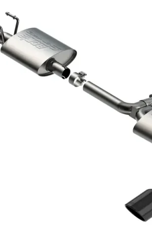 Borla Exhaust S-Type Axle Back Exhaust w/4in Black Tips (Mazda 3 19-23) Luxury