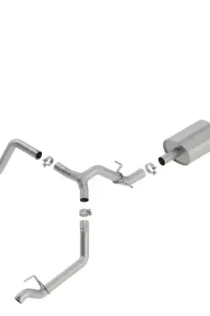 Budget Borla Exhaust S-Type Cat-Back - Use Fact Fascia Tips (Silverado 1500 19-24)