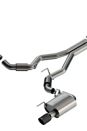 Borla Exhaust S-Type Cat-Back Exhaust System - Carbon Fiber (Mustang GT 24) Get Yours