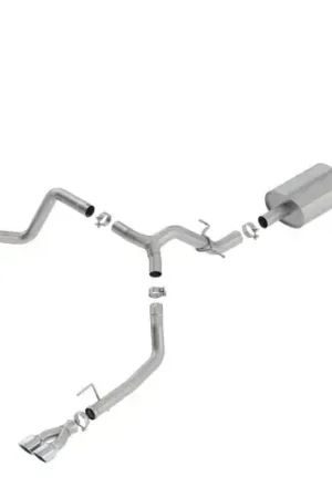 Reduced Price Borla Exhaust S-Type Cat-Back w/Quad Square Tips (Silverado 1500 19-24)