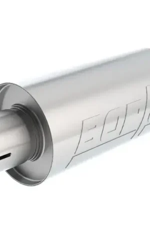 Borla Exhaust S-Type Muffler 2.5in Inlet/Outlet 5in Round x 10in w/Notch Best Choice