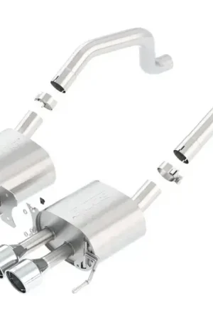 Special Offer Borla Exhaust S-Type Quad RD RL IC Tips Center Rear Exit Exh w/o AFM NPP (Corvette 15-19)