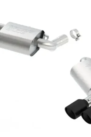 Price Drop Borla Exhaust S-Type Rear Section Exhaust w/o Dual Mode Ceramic Black (Camaro 16-23)