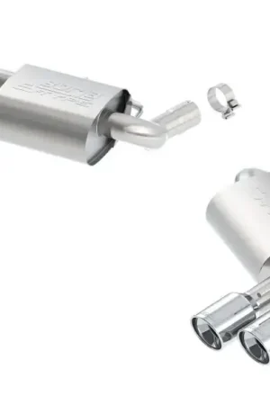 Borla Exhaust S-Type Rear Section Exhaust w/o Dual Mode Valves (Camaro 16-23) Worldwide Shipping