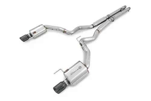 Same Day Shipping AWE Tuning S550 Mustang GT Cat-back Exhaust - Touring Edition (Diamond Black Tips)