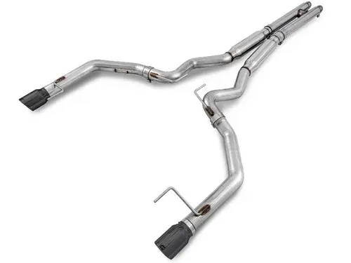 AWE Tuning S550 Mustang GT Cat-back Exhaust - Track Edition (Diamond Black Tips) Must Have